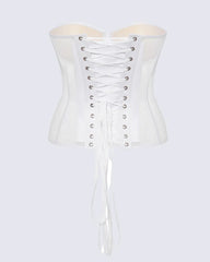 Breast-Covering Mesh Sexy Corset