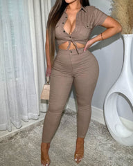 Light Denim Jumpsuit