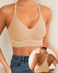 One-Piece Breathable And Comfortable Wire-Free Lace Bra