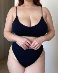 Seamless Ribbed Briefs Set
