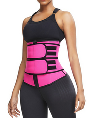Body Shaping Double Belt Zipper Belly Control Belt