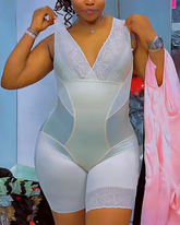 Open-Crotch Waist-Cinching And Tummy-Control Lightweight Body Shapewear