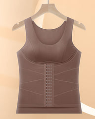 Women Sauna Vest Sweat Tank Top Waist Trainer Workout Slimming Shirt Sauna Tights Heat Trapping Suit Gym Sauna Jacket