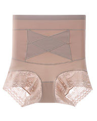 High Waisted Cross Over Compression Tummy Control And Buttock Lifting Postpartum Shaping Underwear