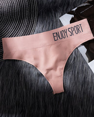 Sexy Seamless Letter Seamless Panties
