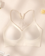 One-Piece Breathable And Comfortable Wire-Free Lace Bra