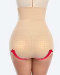 High-Waisted Lace Tummy-Flattening Butt-Lifting Shaping Pants
