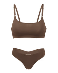 Seamless Thin Sexy Lingerie Set