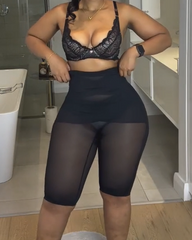 Curvy-faja Air Mesh Thigh Slimmer Pants