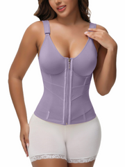 Adjustable Strap High Compression Shaper Vest With Built In Cups