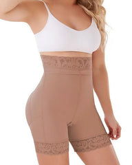 Butt Lifter High-Compression Girdle With Perineal Zipper