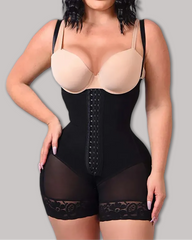 Shapewear for Women Tummy Control Body Shaper Butt Lifter Thigh Slimmer Faja Plus Size with Zipper Crotch