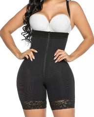 Open Bust Tummy Control Shapewear For Women Postpartum Body Shaper Post Liposuction
