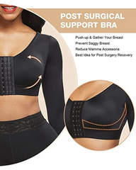 Front-Fastening Push-Up Wire-Free Arm Shaping Device