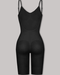 Seamless Backless Mid-Length Full Body Shaper