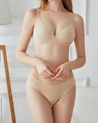 U-shapsummer New No Steel Ring Thin Suit Modal Cotton Underwear