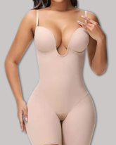 Deep V Skirt Can Be Worn With Gathered Crotch And Adjustable Backless Skirt Invisible Body Shaper