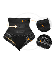 Lace High Waist Slimming Thong