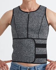 Men's Waist And Tummy Control Vest Sweat-Proof Fitness Corset