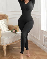 Long Sleeve Long Leg Shaping Garment After Liposuction