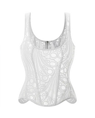 Lrregular Lace Fashion Waist Shaping Vest