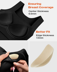 High Elastic Seamless Sleeveless Cami Shaper Vest With Built-In Bra