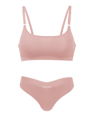 Seamless Thin Sexy Lingerie Set