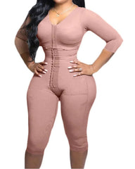 Full Body Support Arm Compression Shrink Your Waist With Built In Bra