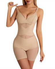 Cross Waist Hip-Lifting One-Piece Shapewear