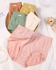 Mid-Rise Antibacterial Cotton Crotch Briefs