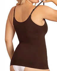 Seamless Toning Vest With Halter Belly Pull-In