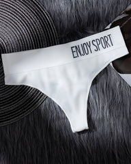 Sexy Seamless Letter Seamless Panties