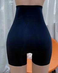 Cross Hip Lifting High Waist Tummy Control Fat Burning Shorts