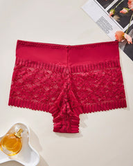 Plus Size Sexy High Waist Stretch Briefs