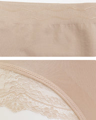 Women Body Shaper Tummy Control Shapewear High Waisted Slimming Panties Seamless Butt Lifter Lace Underwear