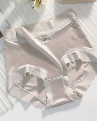 Silkworm Silk High-Waisted Hip Lift Sexy Panties Ref2111