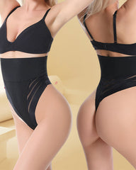 High Waisted Tummy Thong