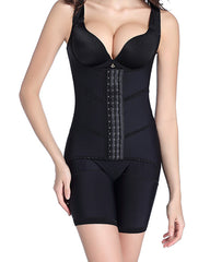 Enhanced Version Back-Opening Hook-and-Eye Full-Body Shapewear Bodysuit