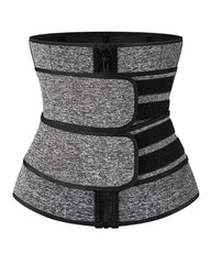 Neoprene Sauna Waist Trainer Corset Sweat Belt for Women Weight Loss Compression Trimmer Workout Fitness