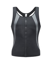 Mens Hot Shaper Tank Top Sweat Sauna Suit Waist Trainer Slimming Tummy Control Workout Exercise Vest for Weight Loss