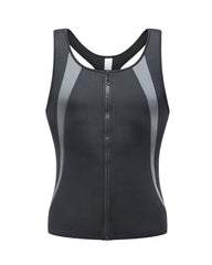 Mens Hot Shaper Tank Top Sweat Sauna Suit Waist Trainer Slimming Tummy Control Workout Exercise Vest for Weight Loss