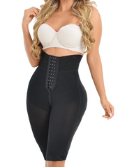 Fajas Compression Shapewear Open Bust Tummy Control with Zipper