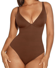 Tummy-Flattening Hip-Lifting Bodysuit