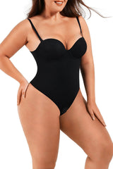Classic Black Underwire Bustier Shaping Bodysuit
