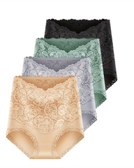 Buttock-Lifting Tummy-Flattening Lace Panties