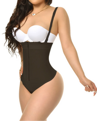 Tummy Control Zipper Shapewear Bodysuit