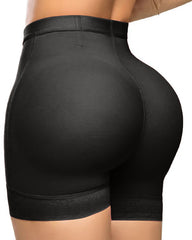 High Waist Lace Trim Butt Sculpting Short