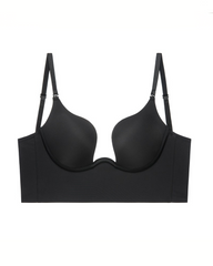 Seamless U-Shaped Backless Bra For Small Busts Providing Support And Preventing Sagging
