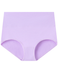 Plus-Size Pure Cotton High-Waisted Tummy Control And Hip-Hugging Underwear