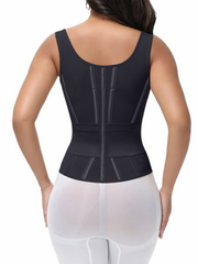 Adjustable Strap High Compression Shaper Vest With Built In Cups